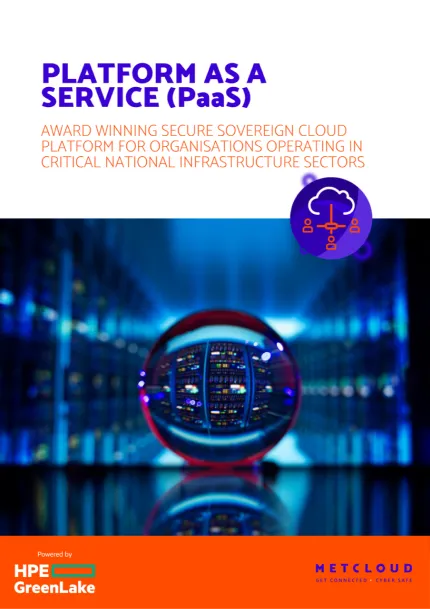 Platform as a Service Datasheet Document Cover