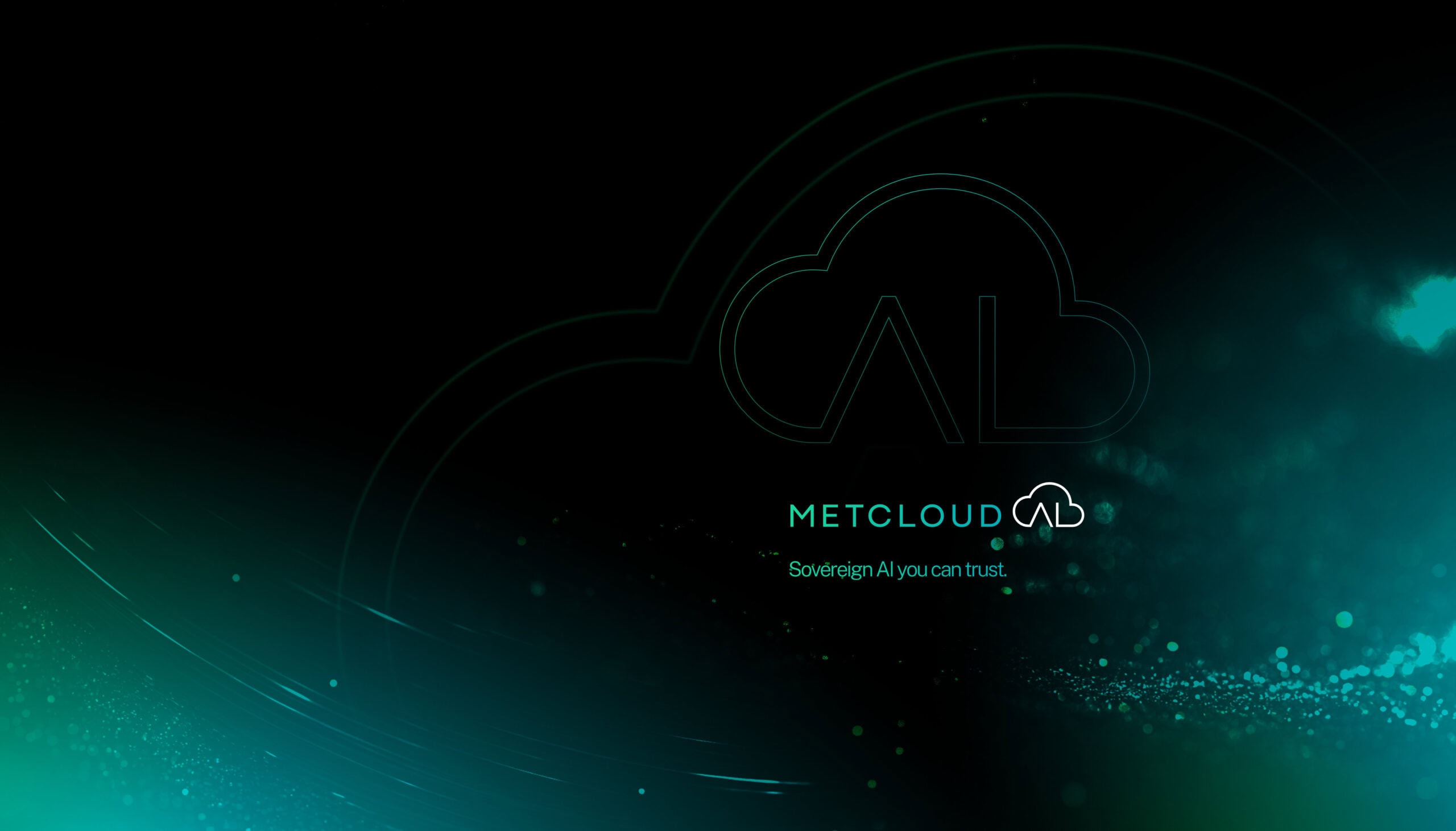 METCLOUD.AI banner featuring cloud imagery and the tagline "Sovereign AI you can trust".